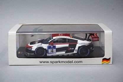 1:43 SPARK SG128 Audi R8 LMS Ultra ADAC Nurburgring 24h winner 2014 #4