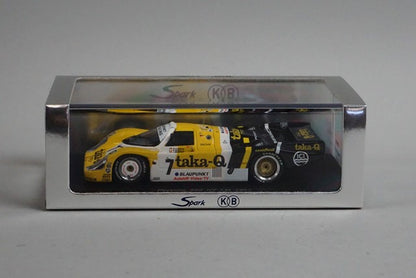 1:43 SPARK KBS005 Porsche 956 Le Mans 1986 #7 taka-Q