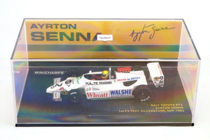 547824392 MINICHAMPS 1:43 Ralt Toyota RT3 F3 A.Senna Silverstone 1982 #2