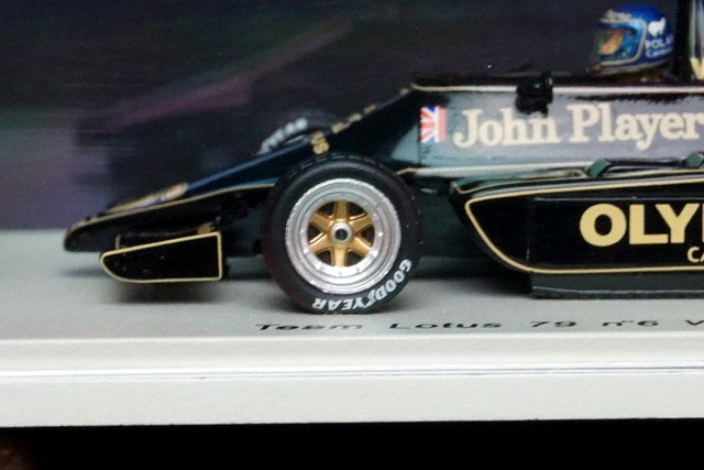 1:43 SPARK LOT-SPK-79AUT Planex Team Lotus 79 Austrian GP 1978#6 R. Peterson JPS