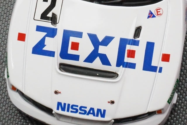 1:43 EBBRO 43978 ZEXEL Skyline R33 JGTC 1996 #2 White model car