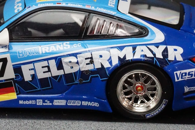 1:43 MINICHAMPS 400087877 Porsche 911 GT3 RSR Le Mans 24h 2008 #77 Felbermayr sr/Davison/Henzler