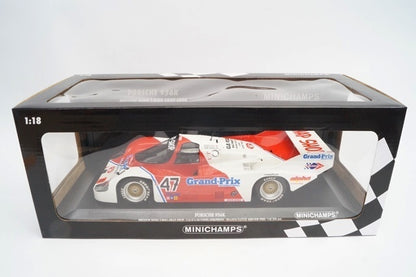 155836647 MINICHAMPS 1:18 Porsche 956K PRESTON HENN T-BIRD SWAP SHOP Brands Hatch 1000km 1983