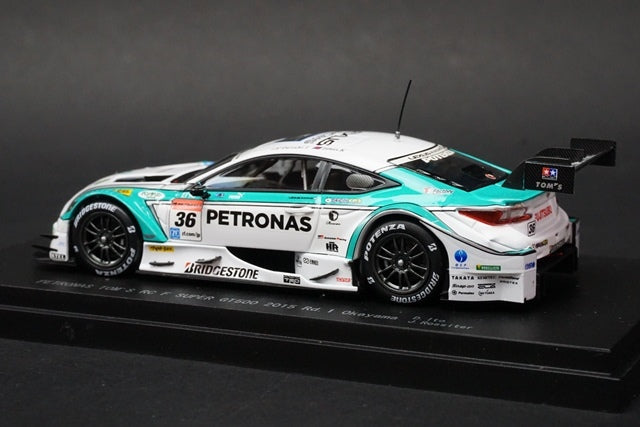 1:43 EBBRO 45264 PETRONAS TOM'S RC F Super GT500 Round 1 Okayama 2015 #36