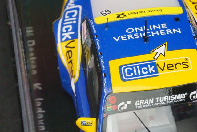 1:43 SPARK SG204 Porsche 997 GT3 Cup Click Vers.de Team 24h Nurburgring 2015 #69 model car