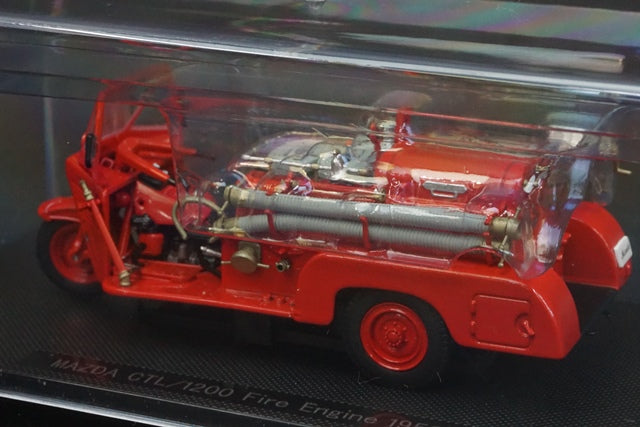 1:43 EBBRO 44111 Mazda CTL/1200 Fire Engine 1950 Red