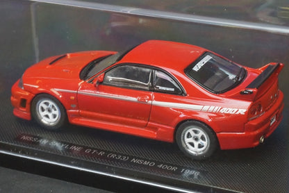 1:43 EBBRO 43708 Nissan Skyline GT-R R33 NISMO 400R 1996 Red model car