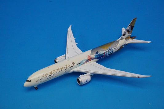 1:500 B787-9 ETIHAD Choose the USA A6-BLE 534543 Herpa airplane model