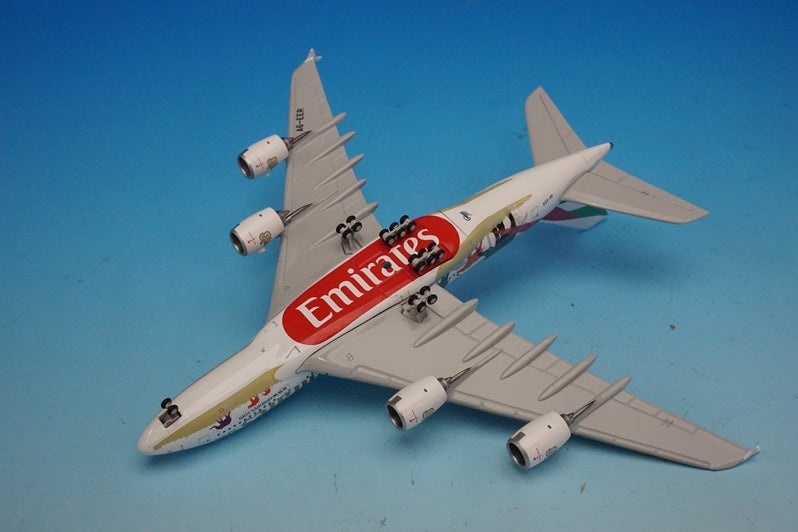 1:400 A380-800 Emirates Wildlife Unit 2 A6-EER GJUAE1668 Gemini airplane model