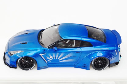 MZE007 MakeUp EIDOLON 1:43 LB WORKS R35 GT-R Duck Tail ver. Candy Blue