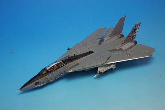 1:72 F-14A TOMCAT USN 211th Fighter Squadron Fighting Checkmate Captain Aircraft AB101 HA5201 Hobby Master