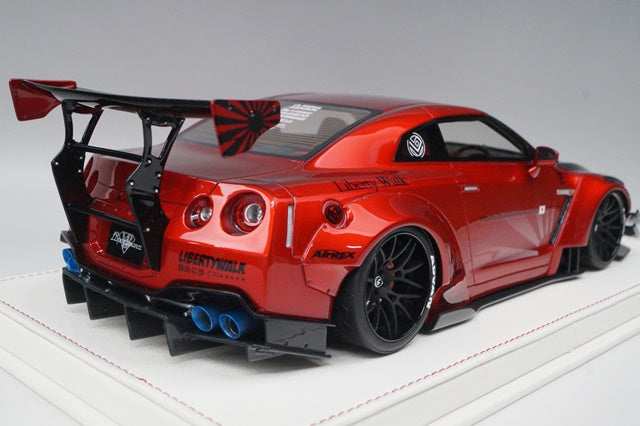 LB35-V2-007 LB PERFORMANCE 1:18 Nissan LB R35 V2.0 Chrome Red