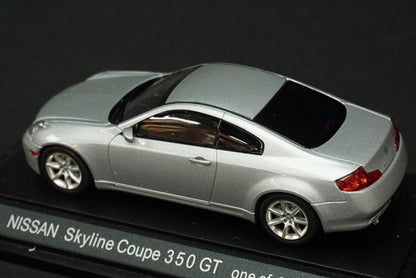 1:43 EBBRO 43485 Nissan Skyline Coupe 350GT Silver Metallic