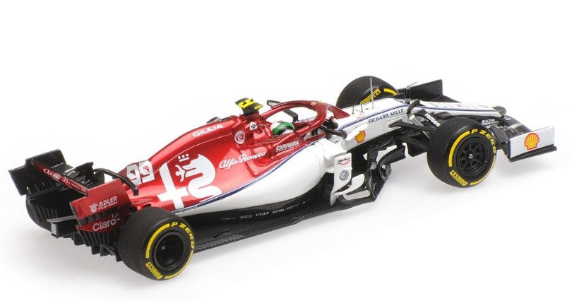 417190099 MINICHAMPS 1:43 Alfa Romeo F1 C38 A.Giovinazzi 2019