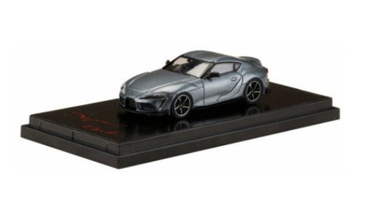 HJ641014MG Hobby JAPAN 1:64 Toyota GR Supra (A90) RZ Matte Storm Grey Metallic