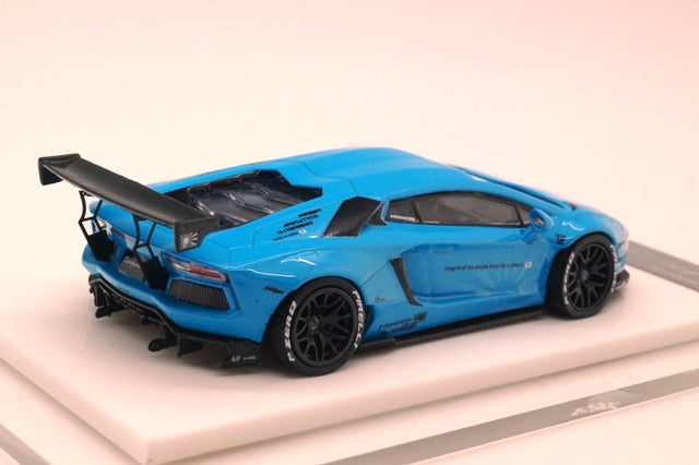 LB700-003 LB PERFORMANCE 1:64 LIBERTY WALK LB-WORKS Aventador Baby Blue