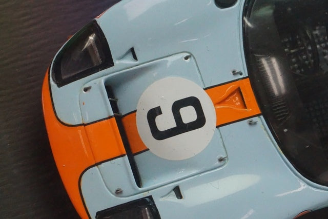 1:43 SPARK 43LM68 Ford GT40 Le Mans 24h 1968 #9 GULF model car