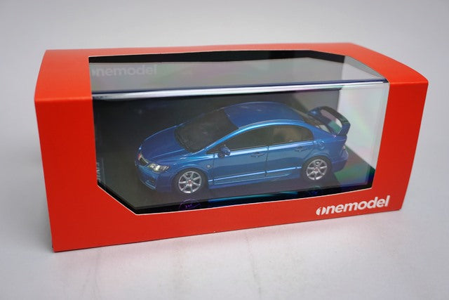 19D10-02 onemodel 1:43 Honda Civic Type-R FD2 Late Ver Blue