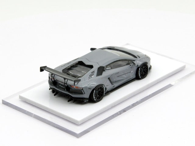 LB700-013 LB PERFORMANCE 1:64 LIBERTY WALK LB-WORKS Aventador LP700 Grey