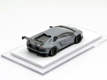 LB700-013 LB PERFORMANCE 1:64 LIBERTY WALK LB-WORKS Aventador LP700 Grey