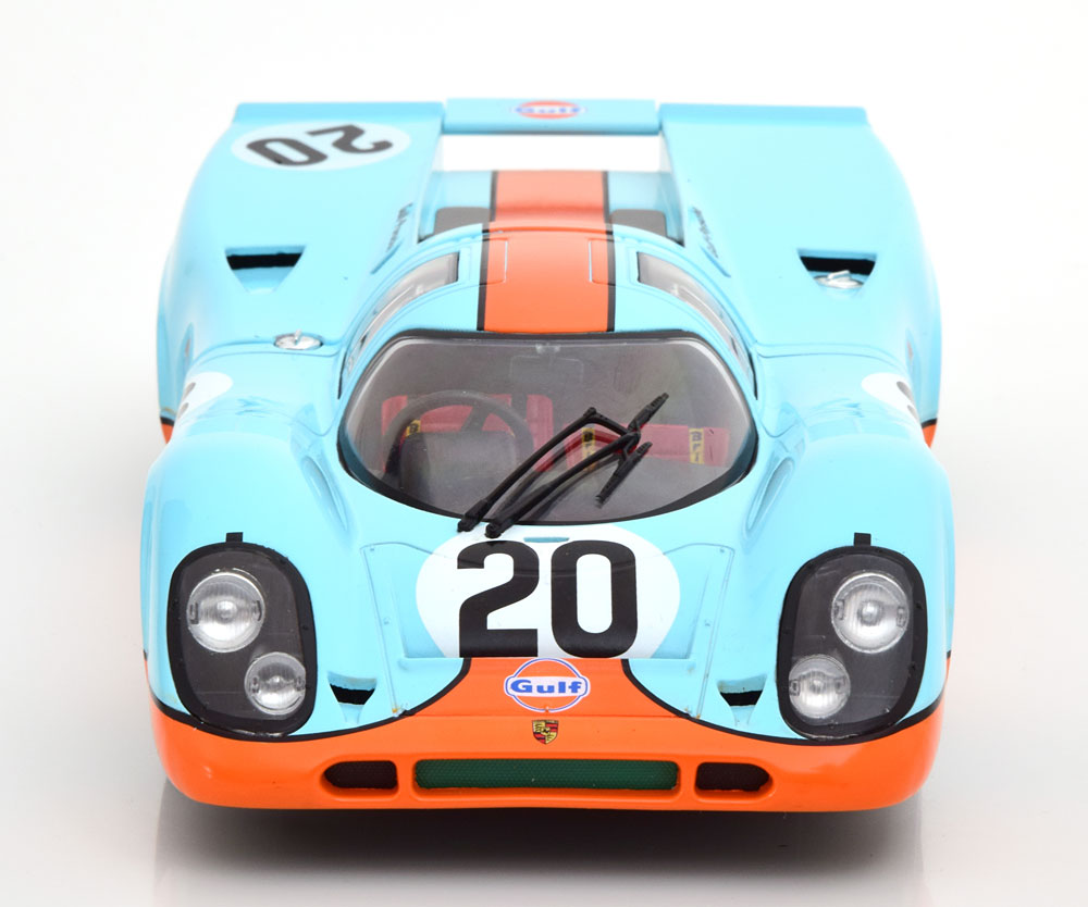 CMR127 CMR 1:18 Porsche 917K Gulf 24h Le Mans 1970 #20 Siffert / Redmann