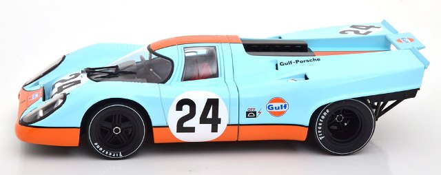 CMR131-24 CMR 1:18 Porsche 917K Gulf 1970 Winner 1000km SPA Siffert/Redman