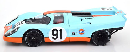 CMR131-91 CMR 1:18 Porsche 917K Gulf 1971 #91 Can-Am Watkins Glen Attwood