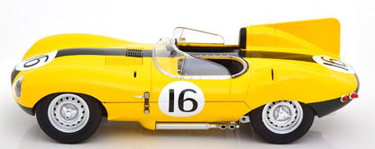 CMR144 CMR 1:18 Jaguar D-Type Short Nose #16 24h Le Mans 1957 Frere/Rousselle