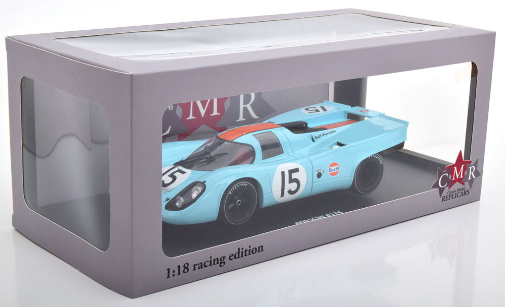 CMR146-15 CMR 1:18 Porsche 917K Gulf 1970 #15 12h Sebring Rodriguez/Kinnunen