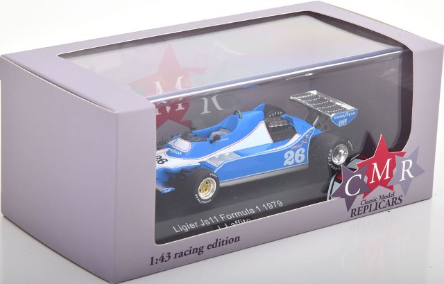 CMR43F1007 CMR 1:43 Ligier JS11 GP Brazil 1979 Winner Jaques Laffite