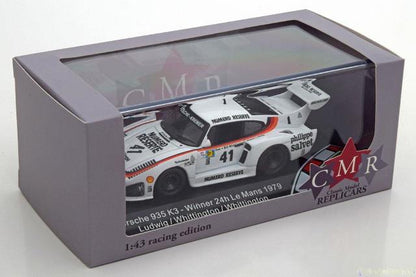 CMR43005 CMR 1:43 Porsche 935 K3 Winner 24h Le Mans 1979 Ludwig/Whittington