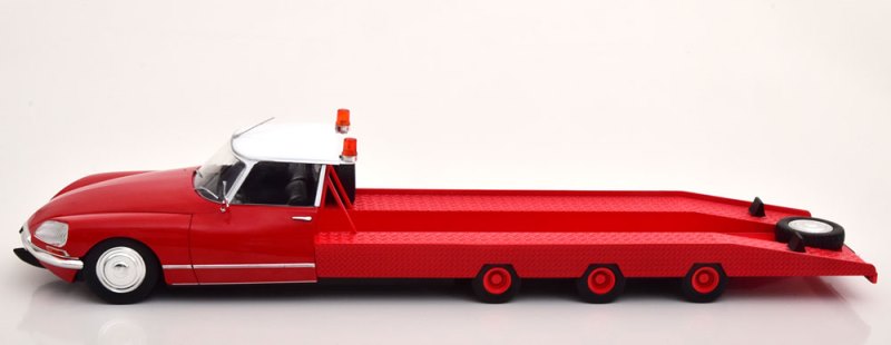 CMR139 CMR 1:18 Citroen DS Tissier Car Transporter 1970 Red/White