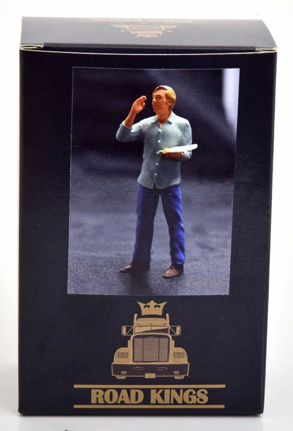 RK18A003 ROAD KINGS 1:18 Figurine Trucker Gunther Standing