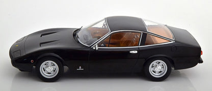 KKDC180284 KK scale 1:18 Ferrari 365 GTC 4 1971 Black Brown Interior