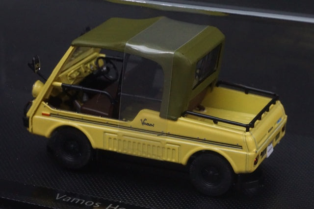 1:43 EBBRO 43776 Vamos Honda 4 1970 Yellow model car