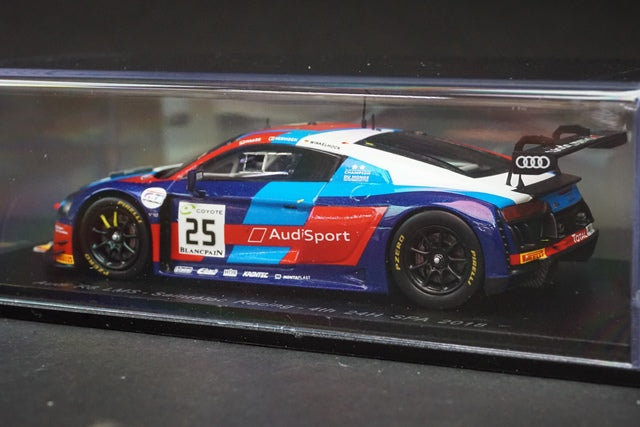 1:43 SPARK SB204 Audi R8 LMS Sainteloc Racing SPA 24h 2018 #25 model car