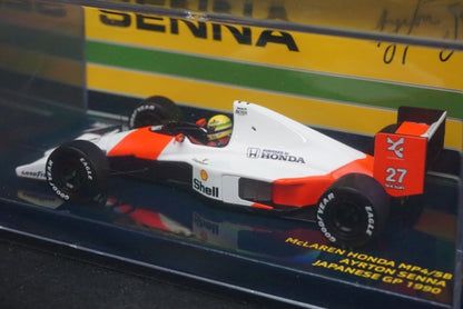 547904527 MINICHAMPS 1:43 McLaren Honda MP4/5B Ayrton Senna Japan GP1990