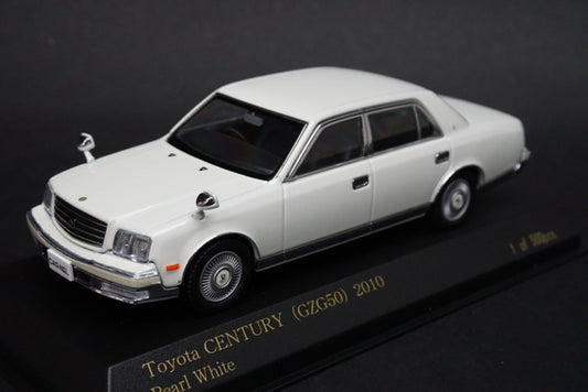 CN431006 1:43 CAR-NEL Toyota Century GZG50 2010 Pearl White model car