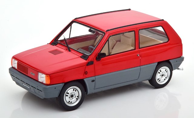 KKDC180521 KK scale 1:18 Fiat Panda 30 MK1 1980 Red – Boost Gear - GLOBAL