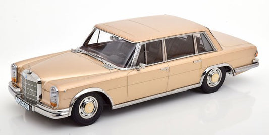 KKDC180603 KK scale 1:18 Mercedes 600 SWB W100 1963 Light Gold Metallic