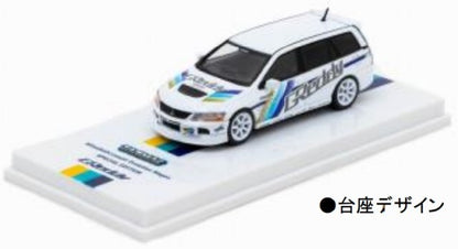 T64-042-GDY TARMAC WORKS 1:64 Mitsubishi Lancer Evolution Wagon GReddy model car