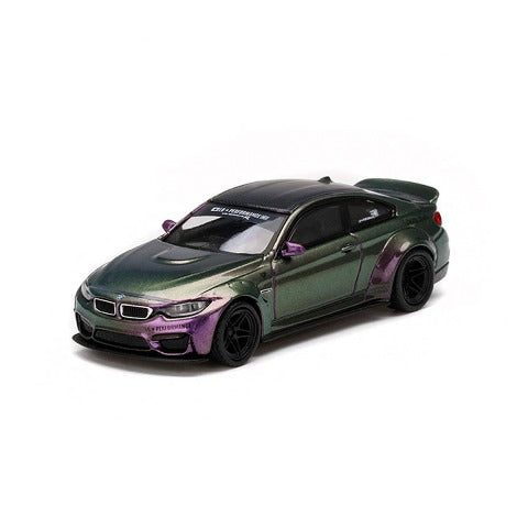 MC97-PG MINI-GT LBWK Limited 1:64 BMW LB WORKS M4 Purple Green Metallic