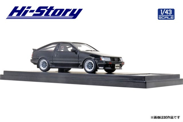 HS354BK Hi-Story 1:43 Toyota COROLLA LEVIN Custom 1983 Black model car