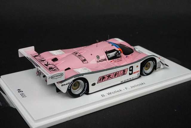 1:43 SPARK SJ082 Porsche 962 C #9 1000km FUJI 1989 model car