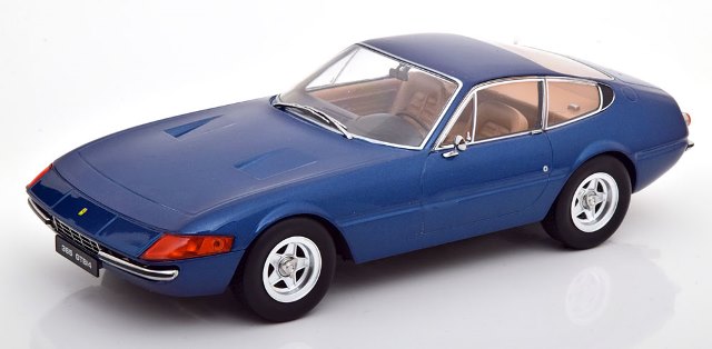 KKDC180592 KK scale 1:18 Ferrari 365 GTB Daytona Serie 2 1971 Blue Metallic