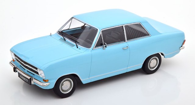 KKDC180643 KK scale 1:18 Opel Kadett B Sport 1965 Light Blue