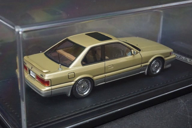 1:43 ignition model IG1564 Nissan Leopard (F31) Ultima V30TWINCAM TURBO Gold 57th Shizuoka Hobby Show Exhibition