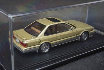 1:43 ignition model IG1564 Nissan Leopard (F31) Ultima V30TWINCAM TURBO Gold 57th Shizuoka Hobby Show Exhibition