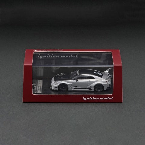 MC107-SL ignition model 1:64 LBWK Silhouette WORKS GT 35GT-RR Silver Limited