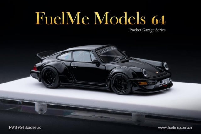 FM64002-RWB964-04 Fuelme Models 1:64 Porsche Porsche RWB 966 Bordeaux